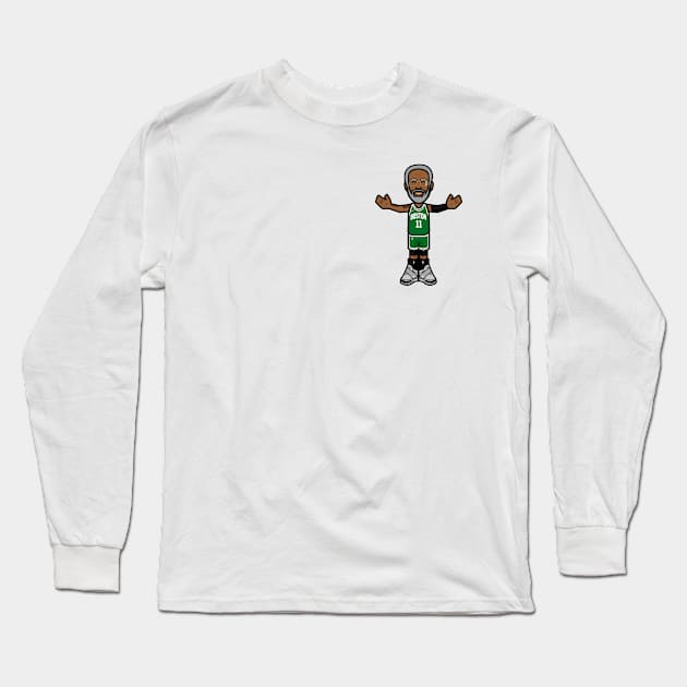 Kyrie 'Uncle Drew' Irving Long Sleeve T-Shirt by asGraphics